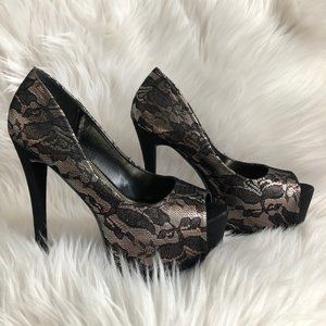 Womens heels lace